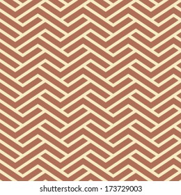 Seamless Interlocking Geometric Fret Background Pattern