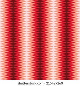 Seamless Interlocking Sawtooth Pattern - Red