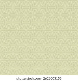 Seamless Interlocking Triangle Pattern: Geometric Background