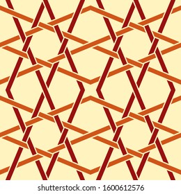 seamless intricate islamic geometric pattern