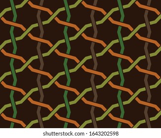 seamless intricate islamic geometric pattern