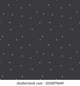 Seamless inverse black and white abstract geometric arrows pattern vector