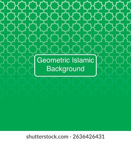 A seamless Islamic geometric pattern featuring intricate symmetrical shapes and elegant transitions. Ideal for branding, decorative artwork, posters, and Islamic-themed designs.