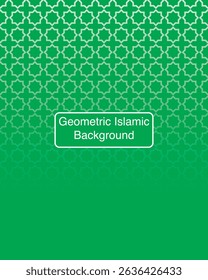 A seamless Islamic geometric pattern featuring intricate symmetrical shapes and elegant transitions. Ideal for branding, decorative artwork, posters, and Islamic-themed designs.