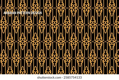 Seamless Islamic Geometric Pattern, Traditional Arch Design Background with Vector Design.
