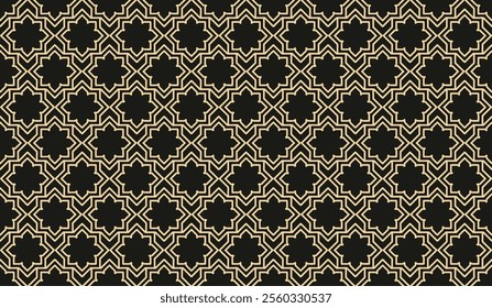 Seamless islamic geometric patterns luxury