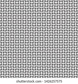 Seamless islamic geometric weave pattern background