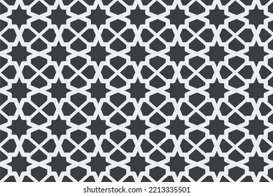 seamless Islamic ornament dome pattern for digital or print needs