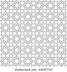 seamless islamic pattern and background vector illustration
