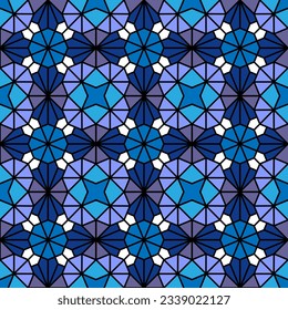 Seamless islamic pattern. Vector Girih pattern. Background vector illustration. Seamless girih pattern. Traditional Islamic Design. Mosque decoration element. Seamless geometric pattern.