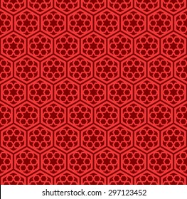 Seamless Islamic Screen Pattern.