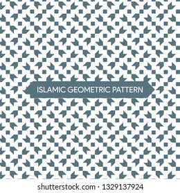 Seamless Islamic Style Geometric Background Pattern