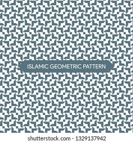 Seamless Islamic Style Geometric Background Pattern