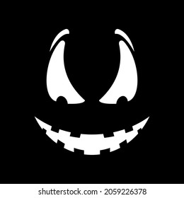 Seamless Jack-o'-lanterns pumpkin texture pattern as a Halloween background. EPS10