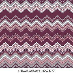 Seamless jacquard knit (vector)