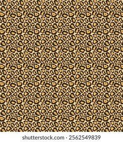 Seamless jaguar skin pattern for cool background. Jaguar Pattern Design for Background. Jaguar vector seamless repeating stylish design.