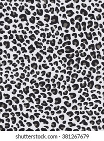 Seamless jaguar skin texture, vector illustration