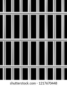 Seamless Jail Bars Pattern Iron Prison Stock Vector (Royalty Free ...