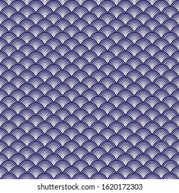 Seamless Japanese decorative pattern background
