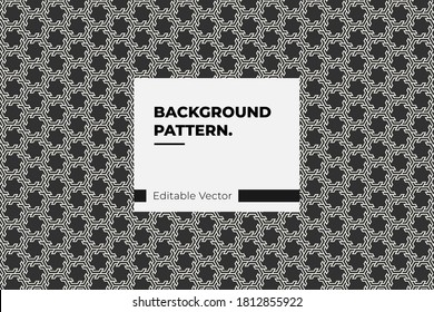 Vector de patrones geométricos de inspiración japonesa sin foco