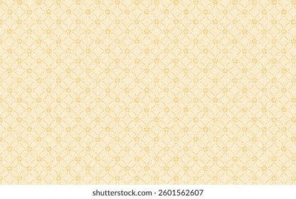 Seamless Japanese paper pattern. Yellow brown, Floral cloisonne pattern.