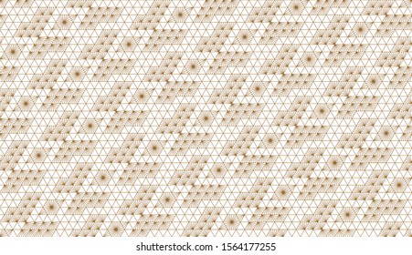Seamless japanese pattern based on kumiko style for shoji screen, great design for any purposes..Diagonal direction.Average thickness lines.