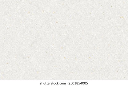 Seamless Japanese pattern with gold foil on washi paper.samekomon