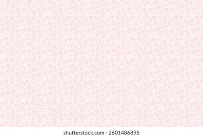 Seamless Japanese pattern with gold foil on washi paper. Pink, with small cherry blossom pattern.