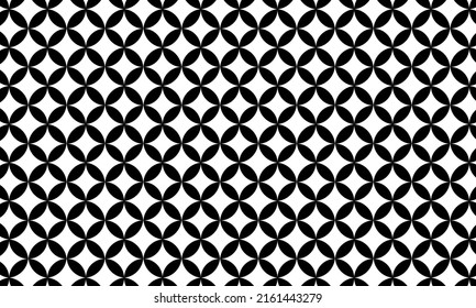 
Seamless  japanese  pattern with white background, Seigaiha japanese black pattern , Abstract pattern ,japanese traditional vector art.