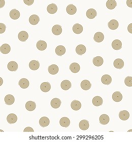 Seamless Japanese Swirl Pattern.