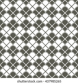 Seamless japanese vintage pattern background