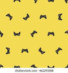Seamless Joystick Pattern.vector