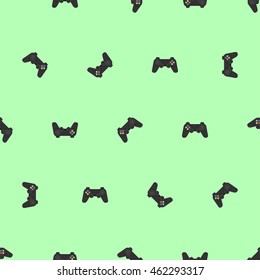 Seamless Joystick Pattern.vector