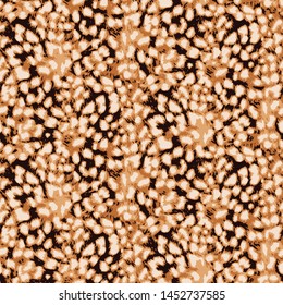 Seamless jungle leopard skin pattern