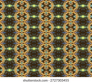 Padrão arquitetônico caleidoscópio perfeito com simetria geométrica, cores vibrantes e formas de cidade abstratas para planos de fundo decorativos. abstrato,padrão,caleidoscópio,perfeito,geométrico