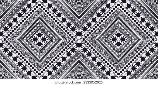 Seamless Kasuri pattern in triba,Gyp sy.Figure tribal embroidery.Indian,l.Aztec style abstract vector illustration.Ethnic stripe seamless pattern.textured ornament illustration,clothing and other.