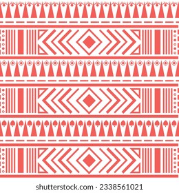 Seamless Kasuri pattern in triba,Gyp sy.Figure tribal embroidery.Indian,l.Aztec style abstract vector illustration.Ethnic stripe seamless pattern.textured ornament illustration,clothing and other.