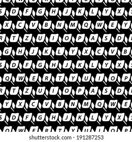 Seamless Keyboard Pattern