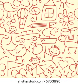 Seamless Kid Pattern