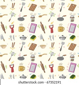seamless Kitchen pattern