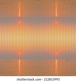 Seamless knitted abstract pattern, vector illustration.