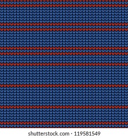 Seamless knitted background