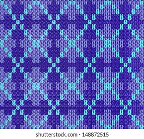 seamless knitted background