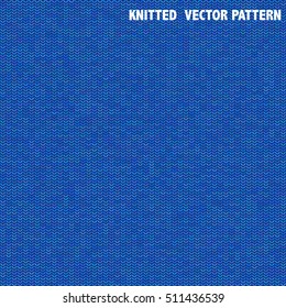 Seamless knitted background