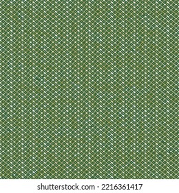 Fondo de punto sin costura, ilustración vectorial Fondo verde texturado de tela.