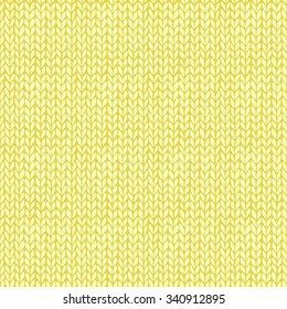 Seamless knitted hand drawn background. Neutral winter texture. Vector illustration