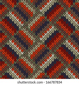 Seamless Knitted Pattern
