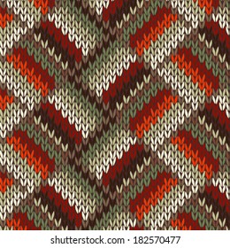 Seamless Knitted Pattern