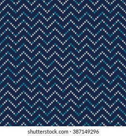 Seamless Knitted Pattern