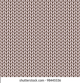 Seamless knitted pattern